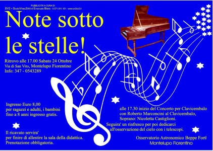 Note sotto le stelle